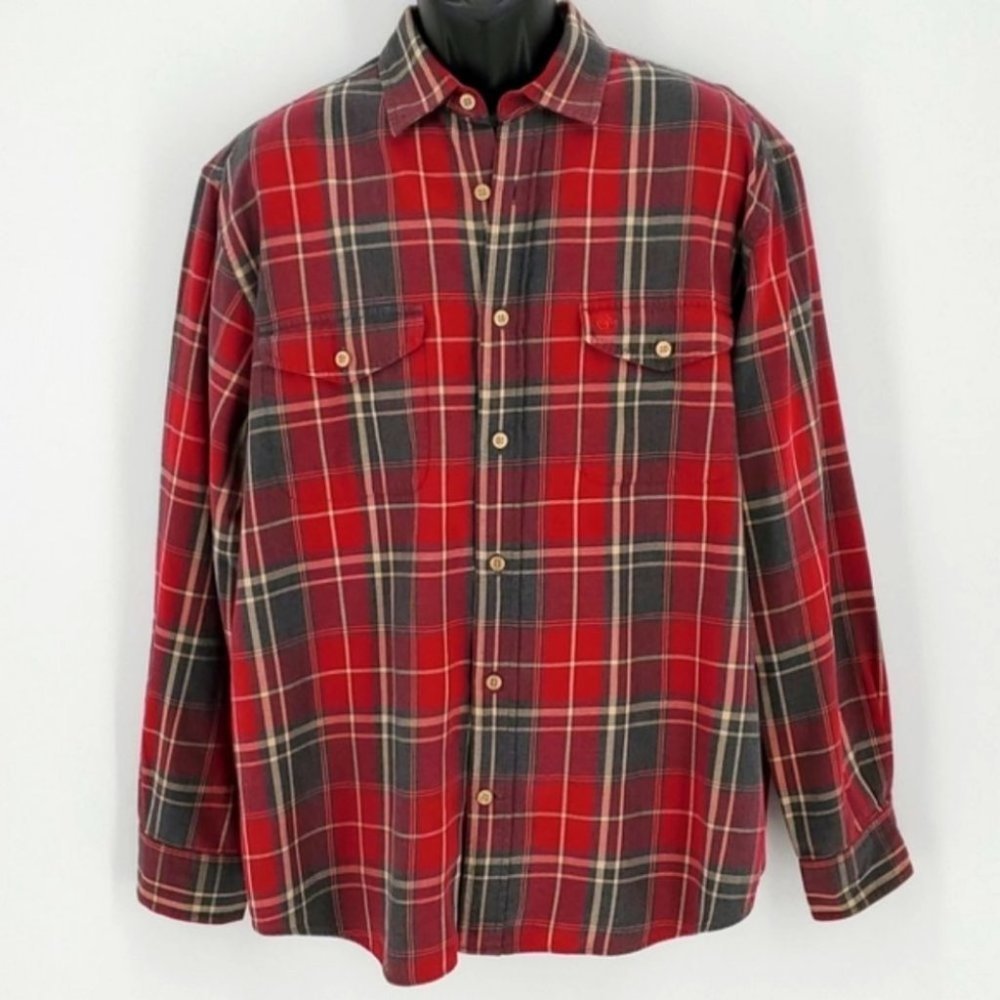Timberland Casual Button Down Shirt Size Large